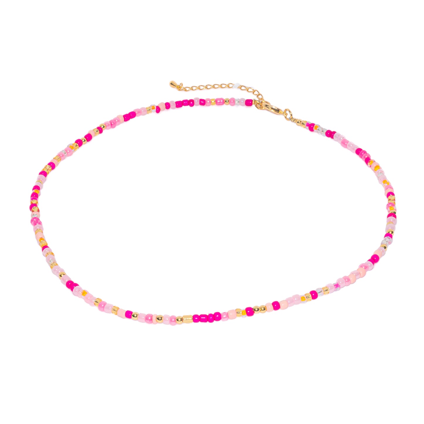SHADES OF PINK NECKLACE