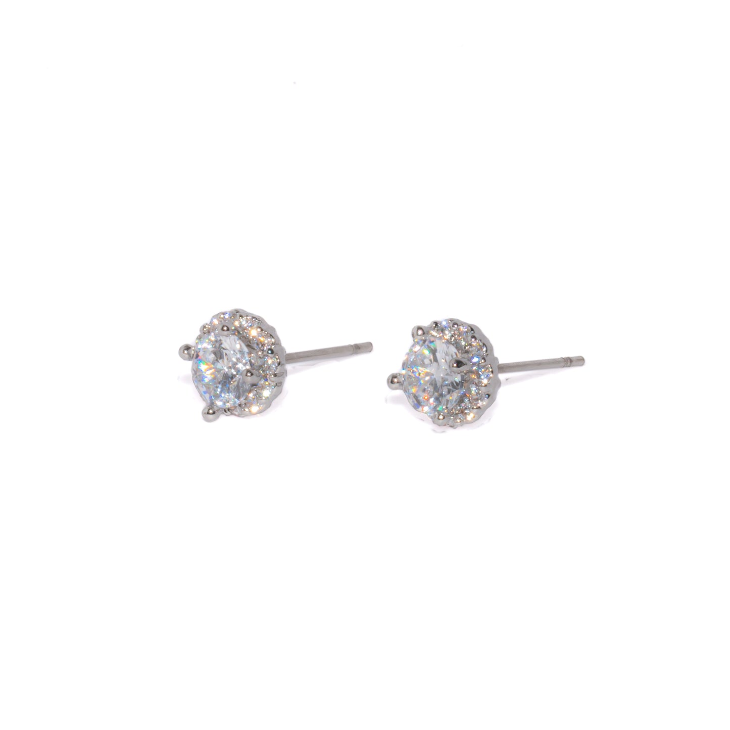 SPARK BUD SILVER STUDS