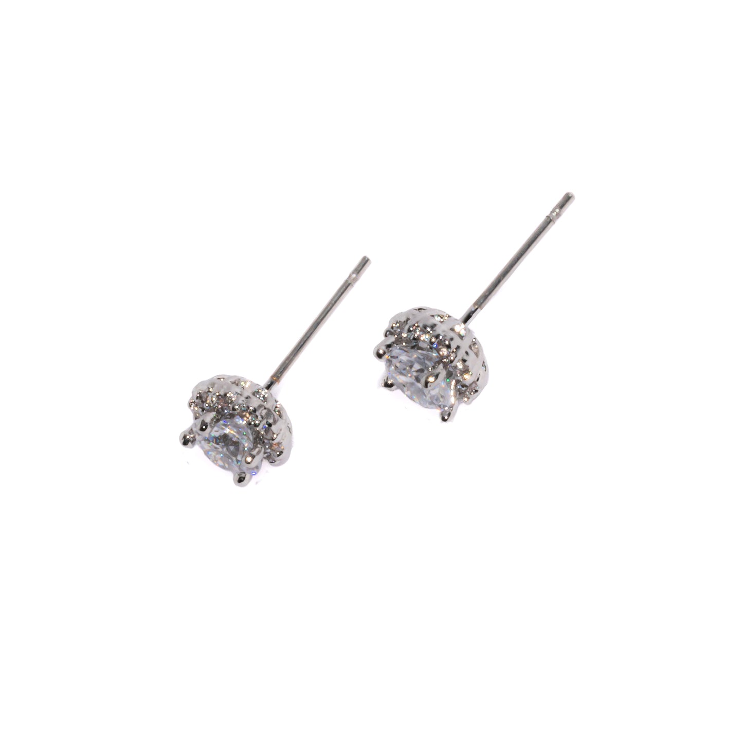 SPARK BUD SILVER STUDS