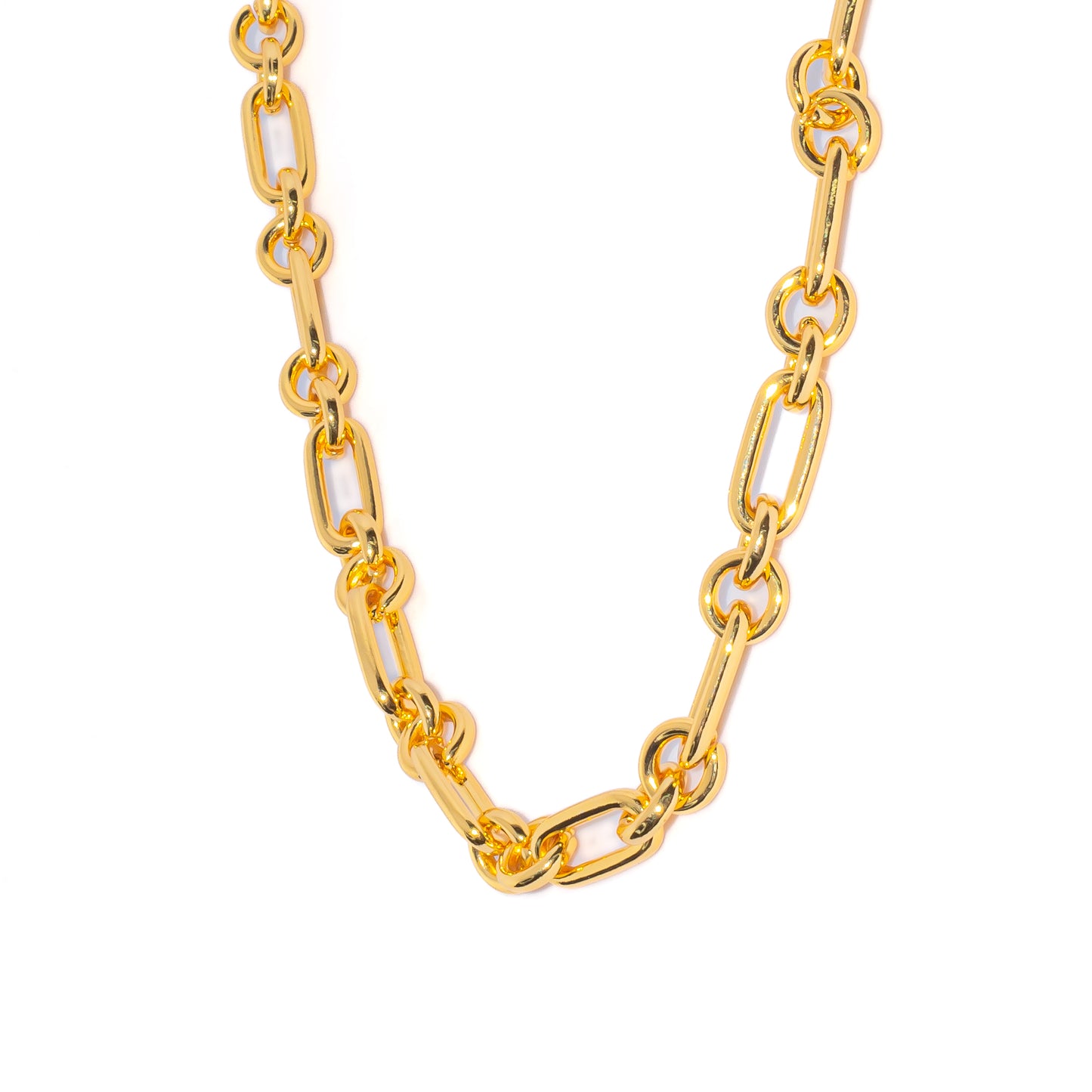 VICENZA LINK GOLDEN NECKLACE