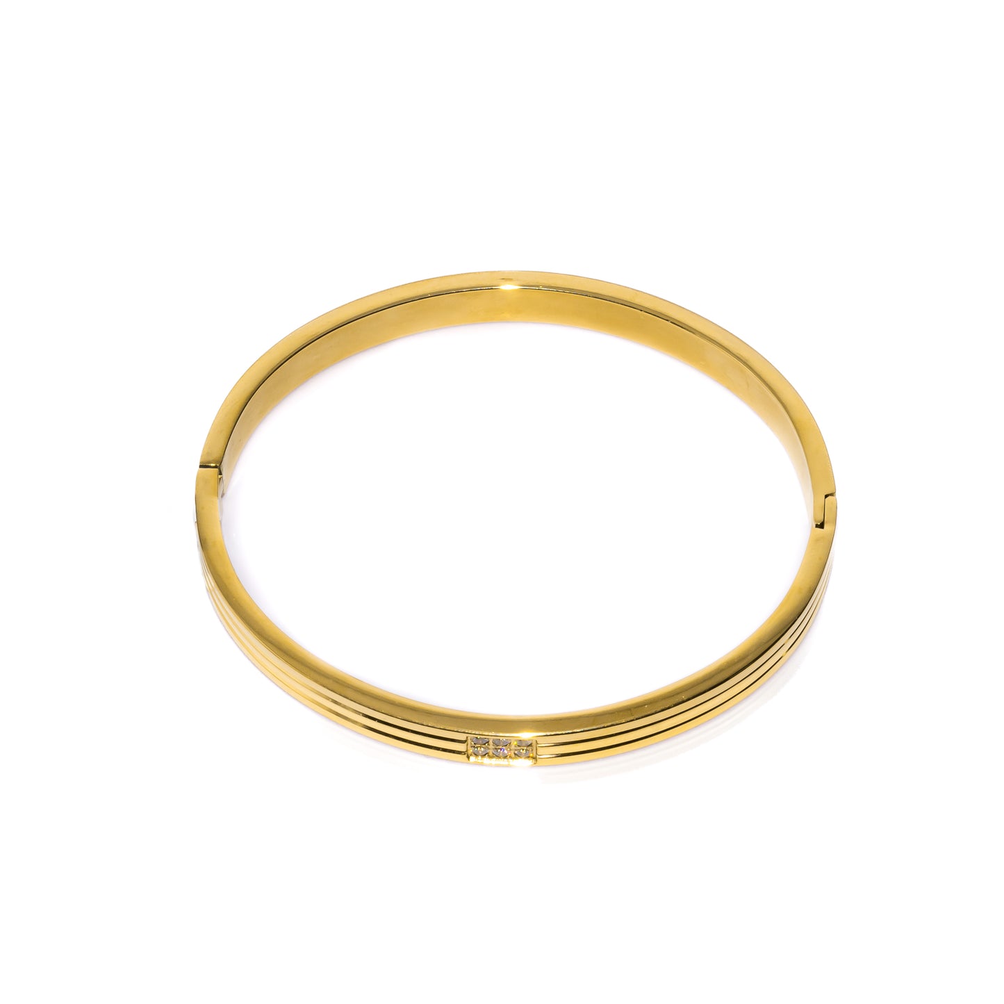 ESSENTIAL TRI LINE GOLDEN BRACELET