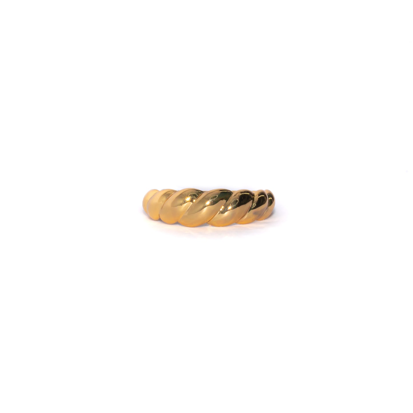 CROISSANT GOLDEN RING