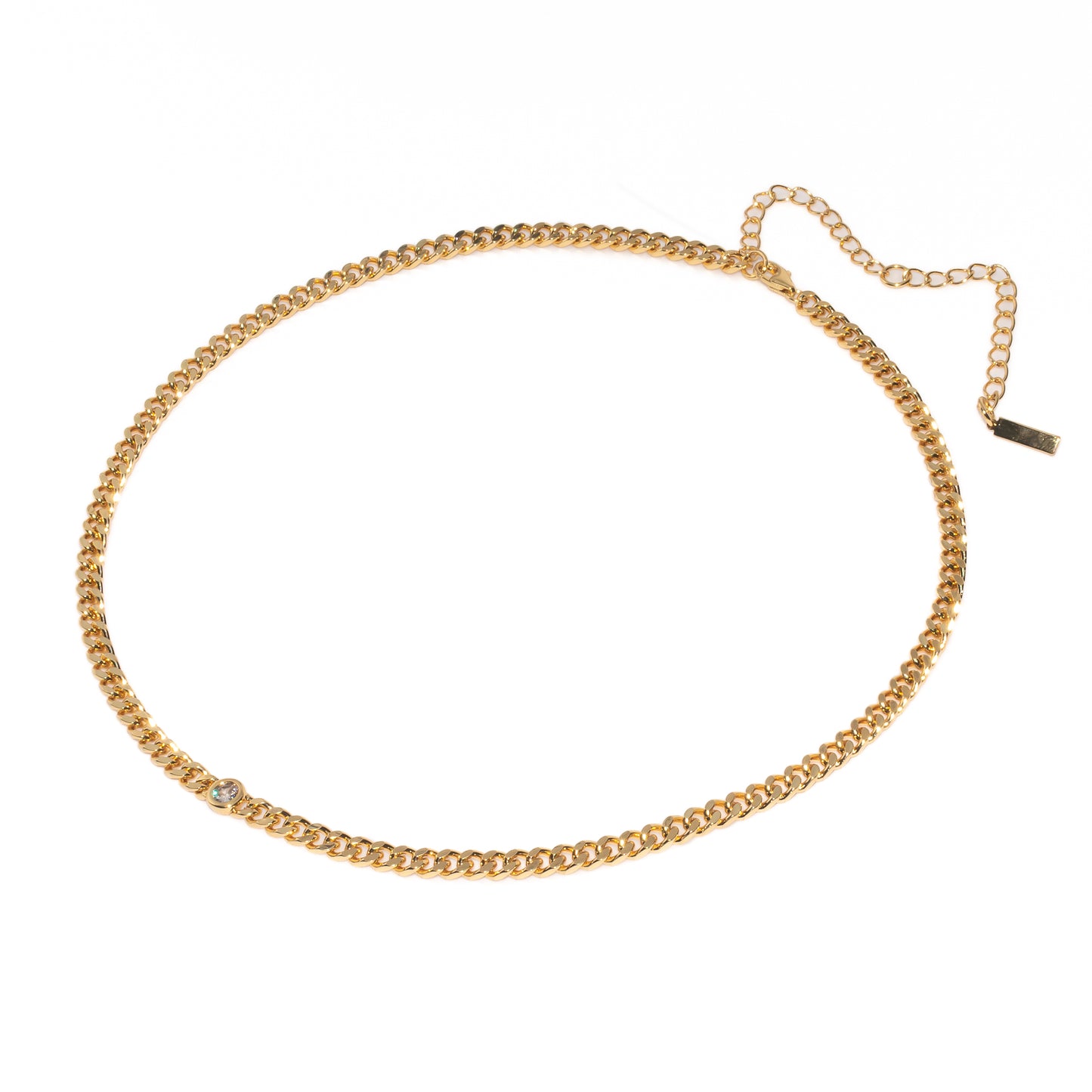 ESSENTIAL CURB MUSE NECKLACE