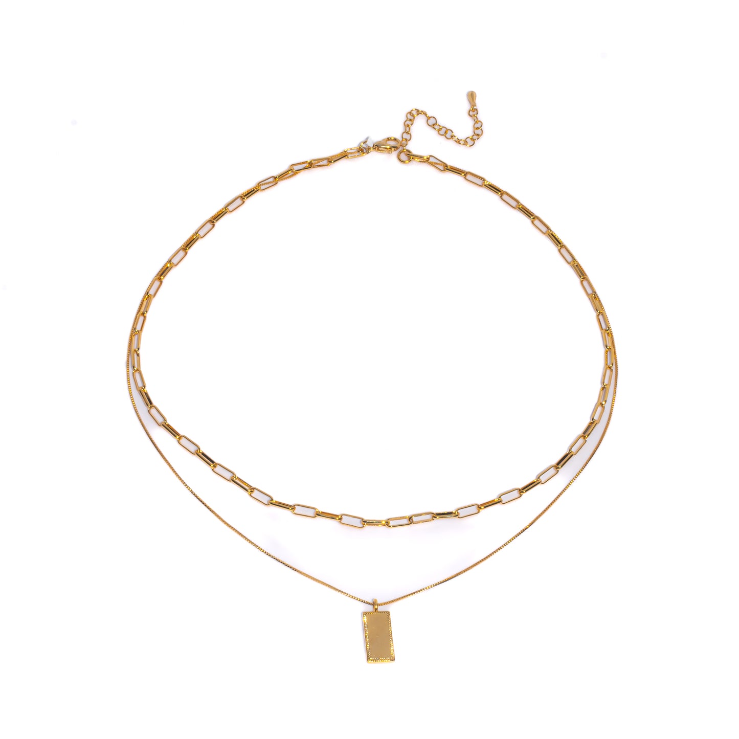 ALLENBY DUAL GOLDEN NECKLACE