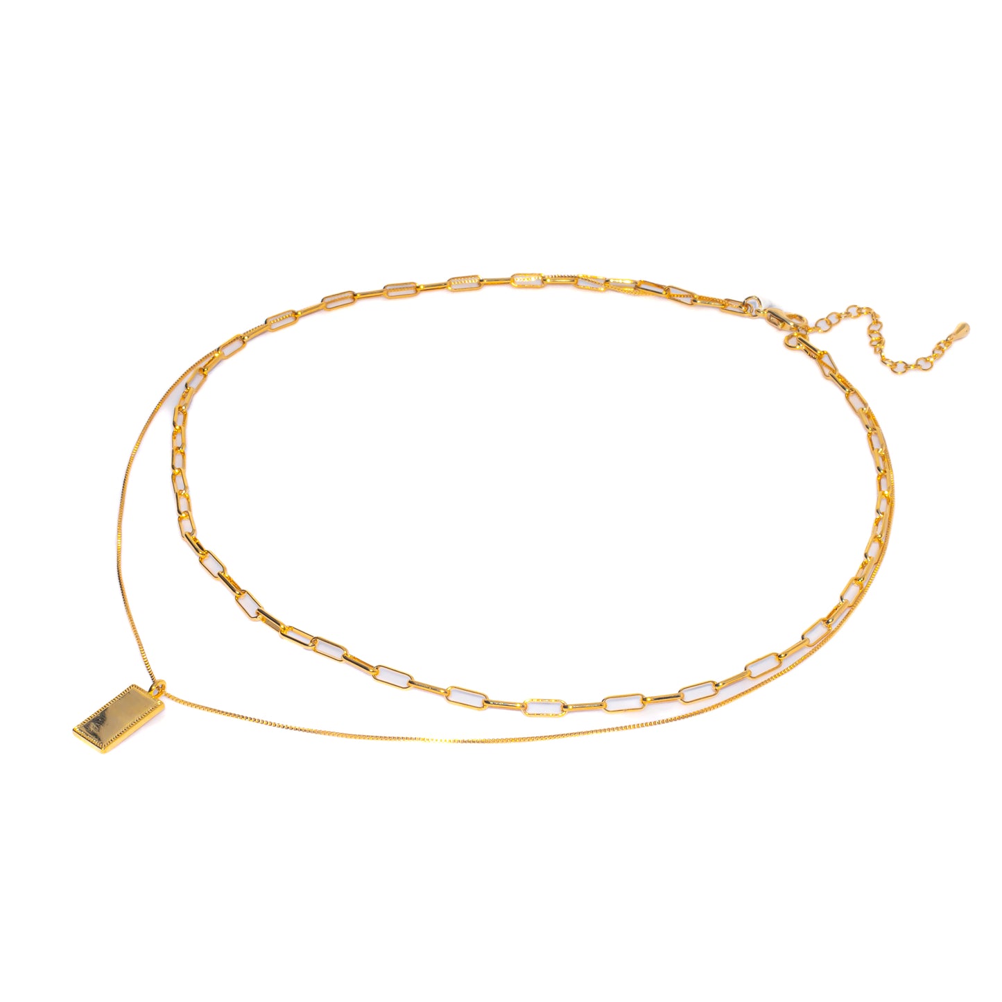 ALLENBY DUAL GOLDEN NECKLACE