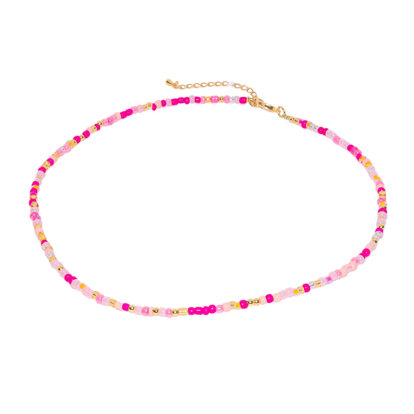 SHADES OF PINK NECKLACE