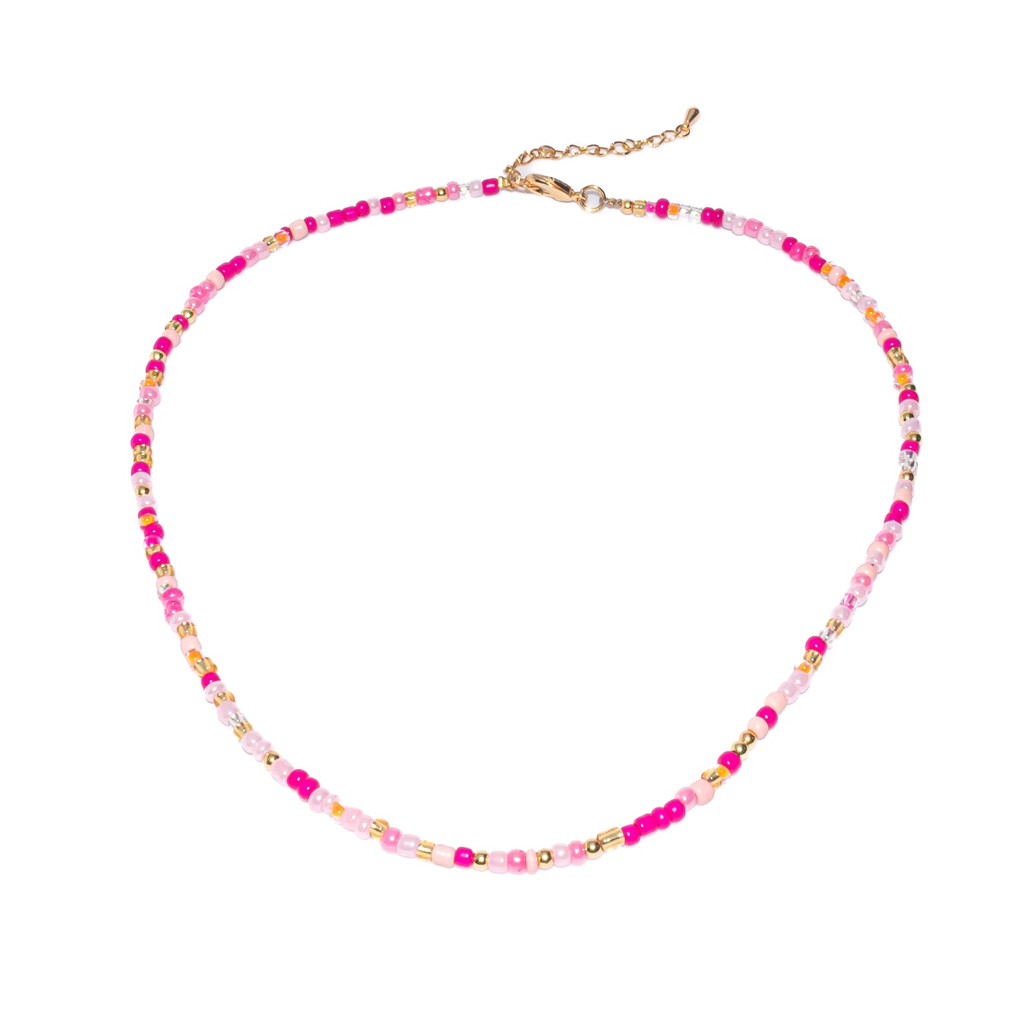 SHADES OF PINK NECKLACE