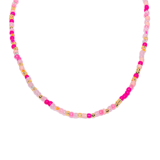 SHADES OF PINK NECKLACE