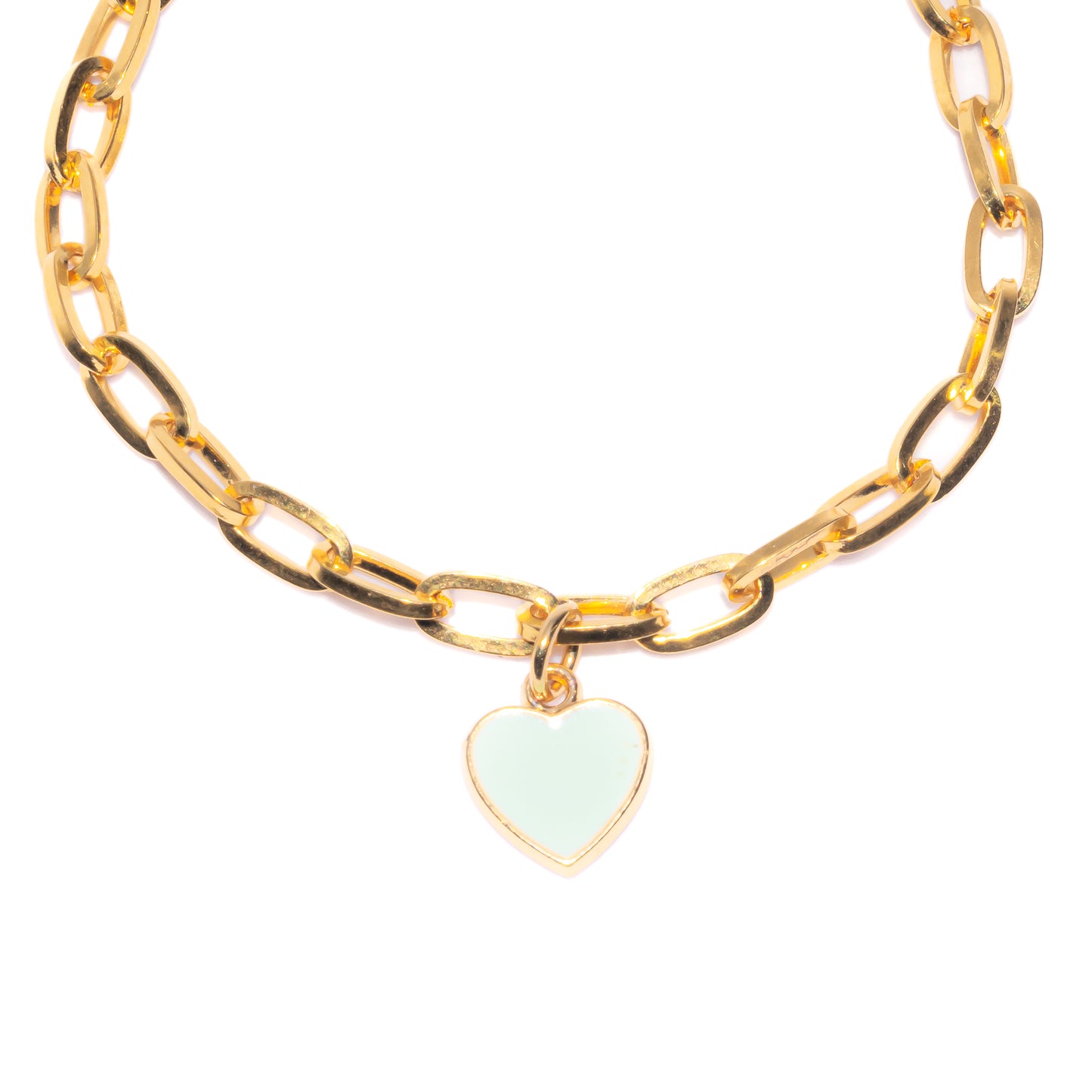 ACQUA HEART OVAL BRACELET