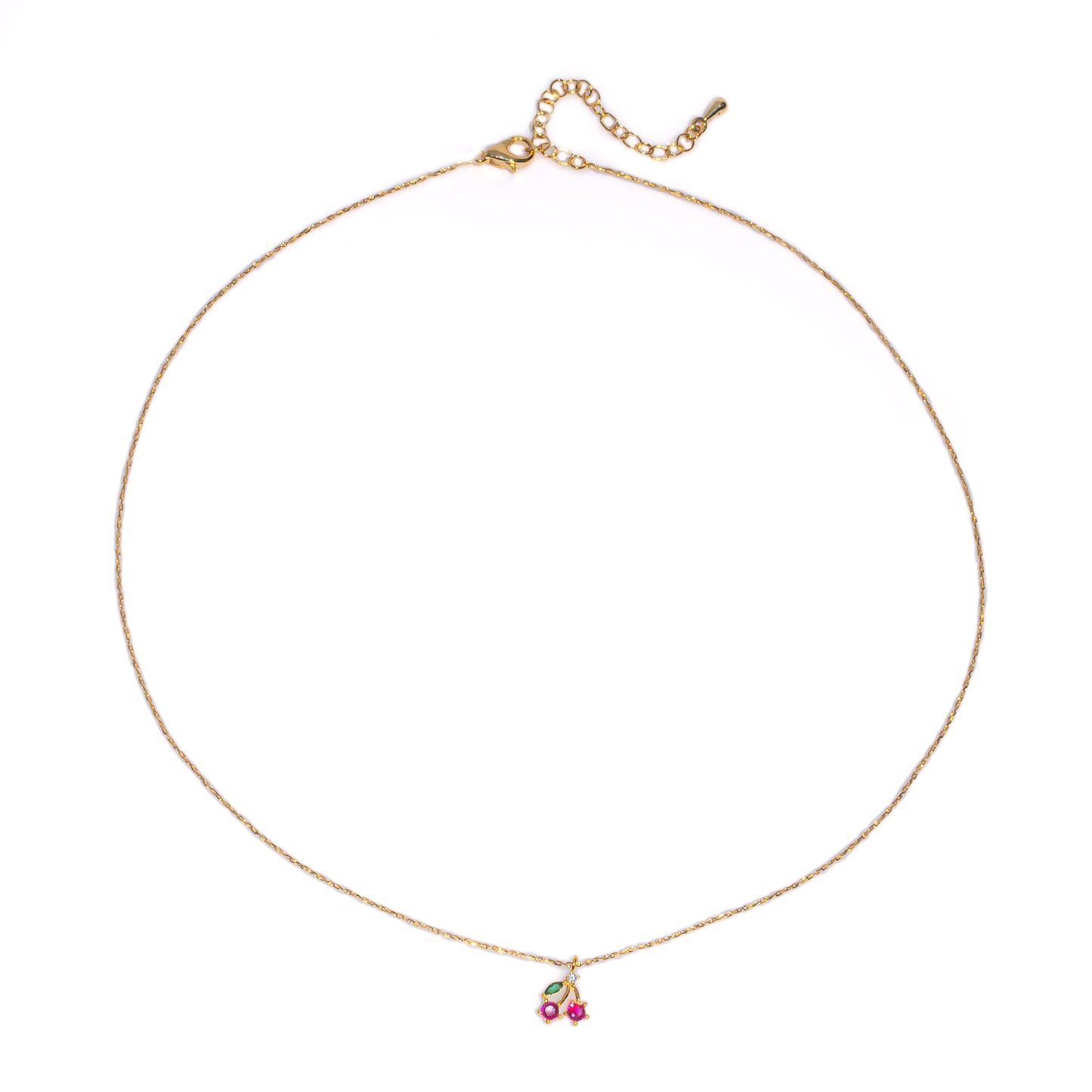 PACHA CHERRIES SKINNY NECKLACE