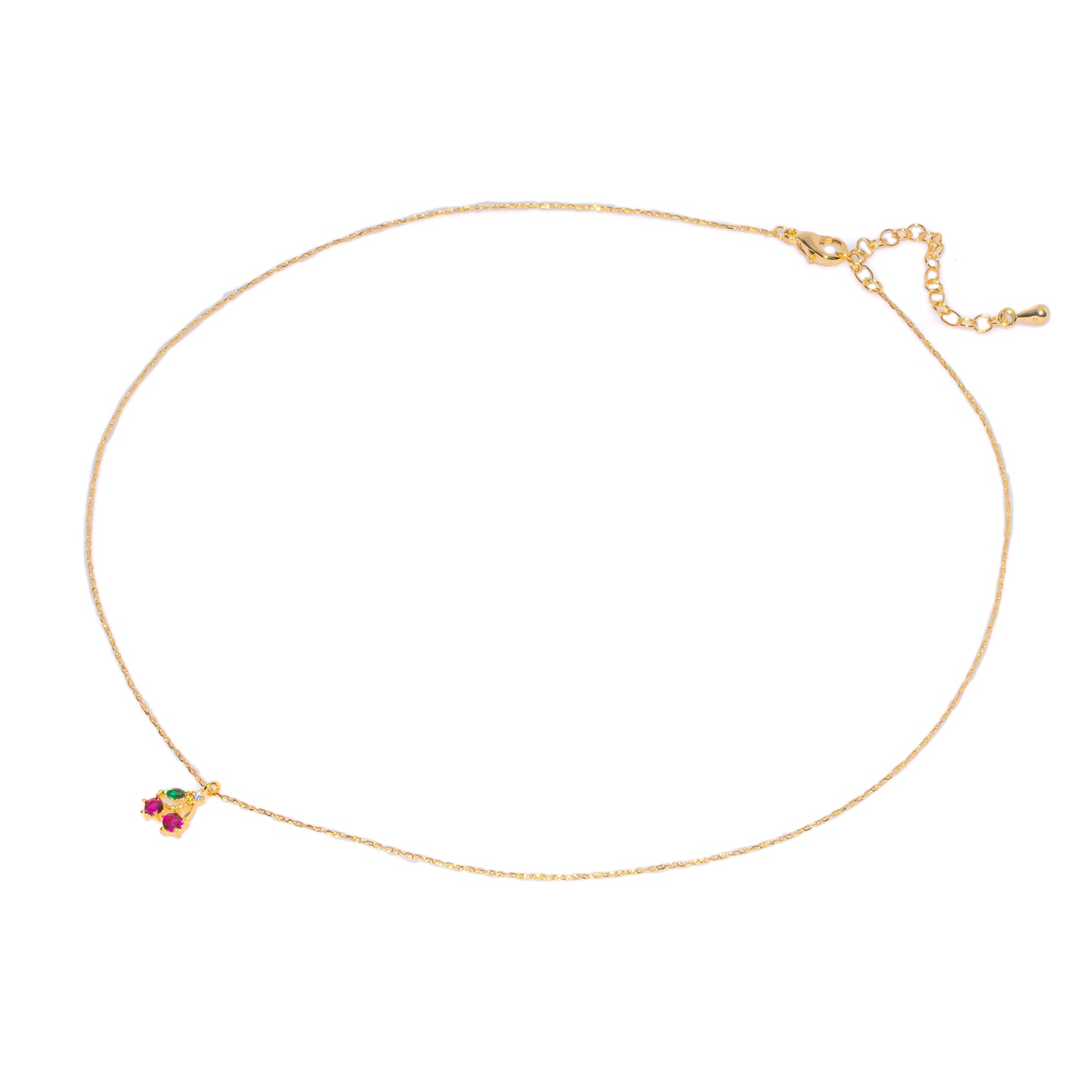 PACHA CHERRIES SKINNY NECKLACE