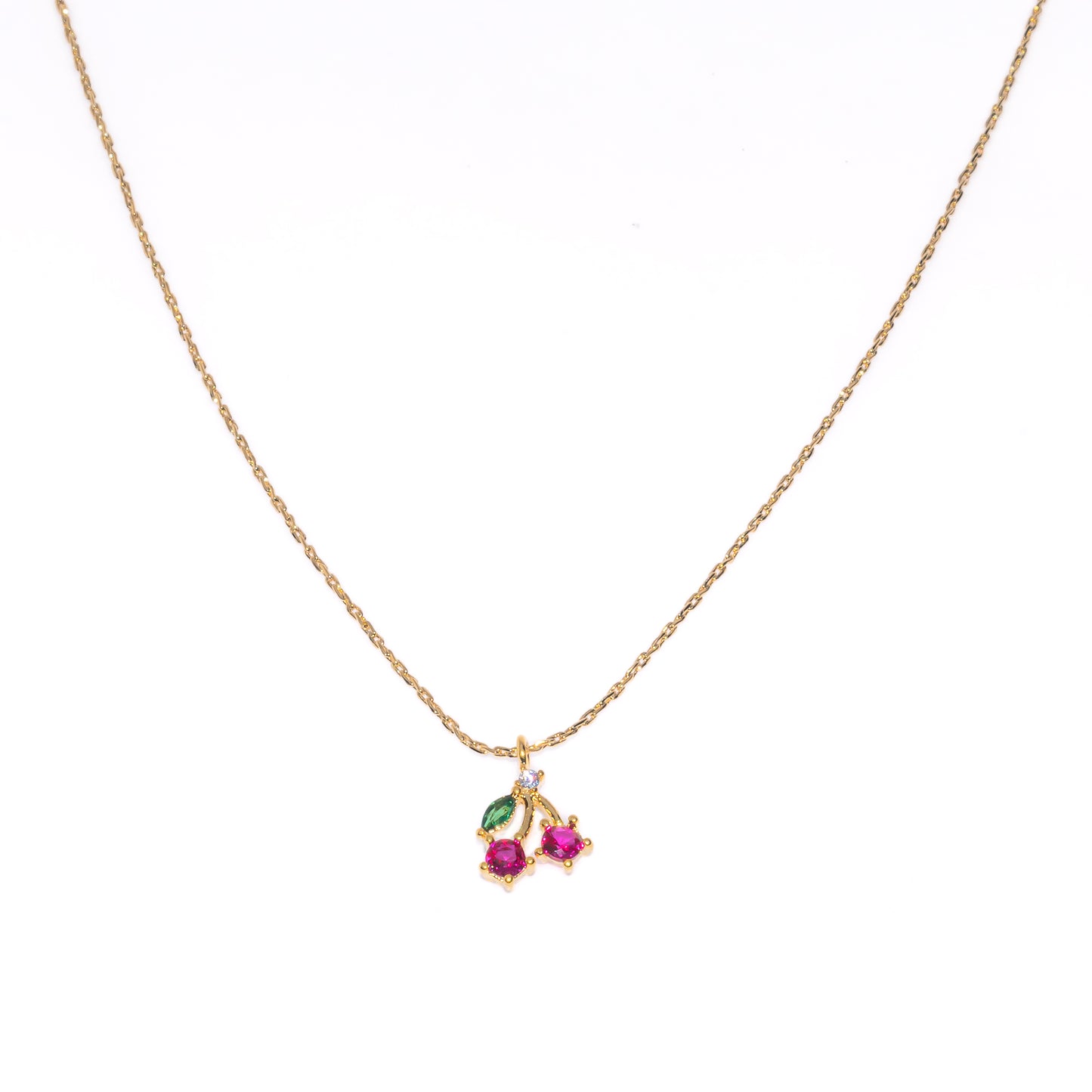 PACHA CHERRIES SKINNY NECKLACE