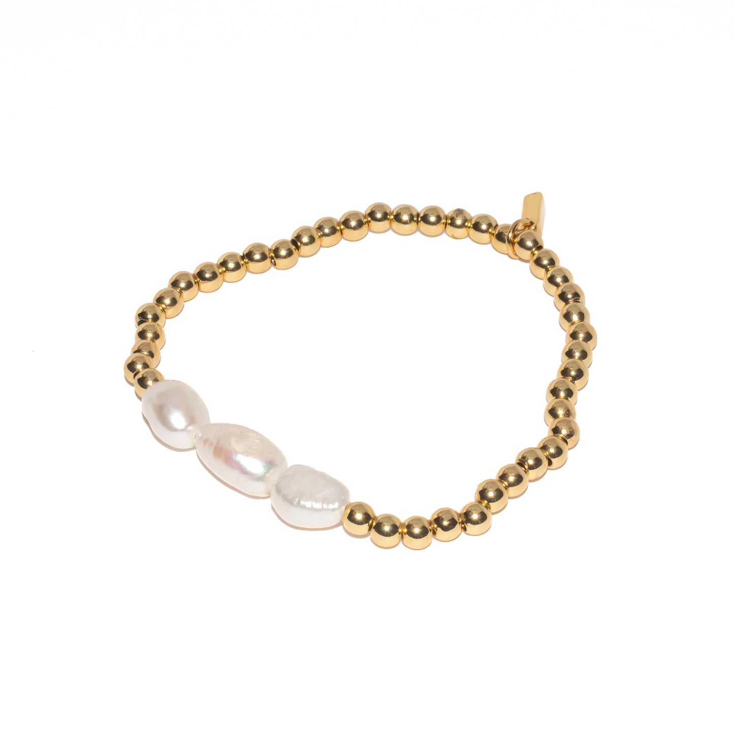 ESSENTIAL PEARL GOLDEN BRACELET