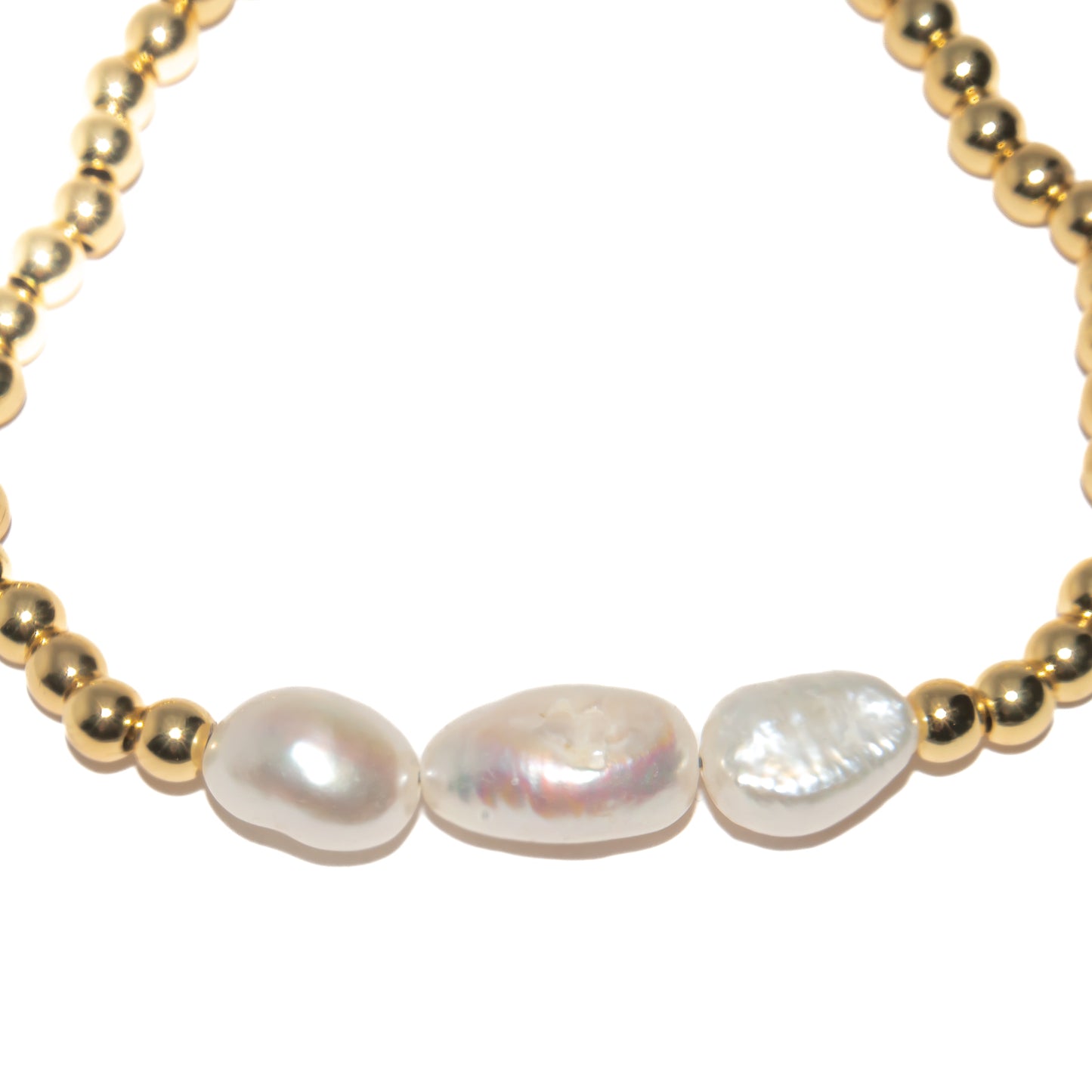 ESSENTIAL PEARL GOLDEN BRACELET