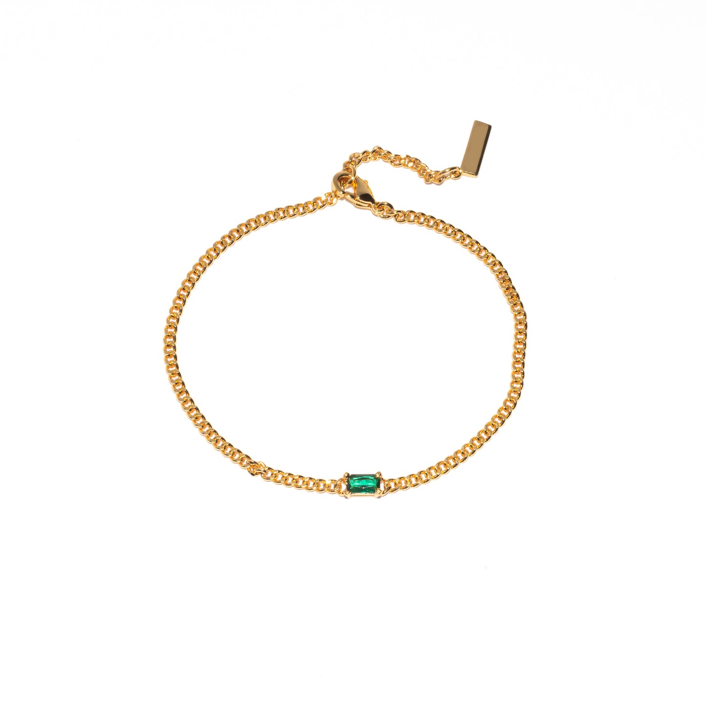 EMERALD MUSE LINK BRACELET