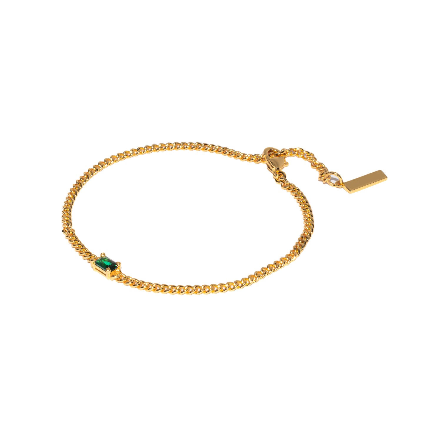 EMERALD MUSE LINK BRACELET